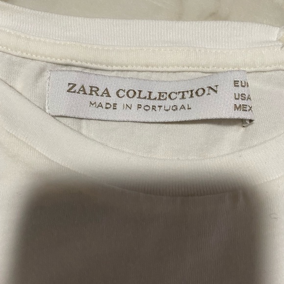 Zara Collection Juniors Vintage Top Blouse Sz S - Picture 7 of 10